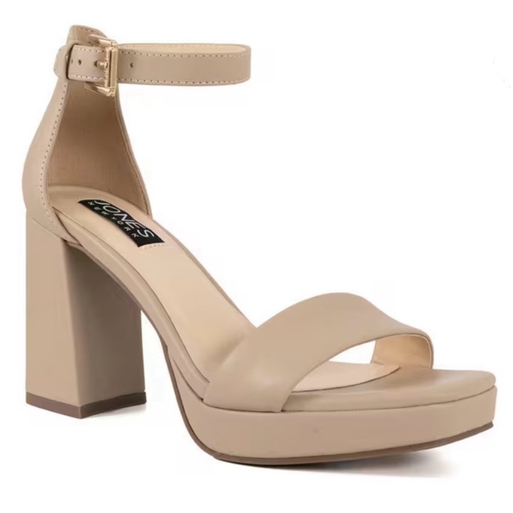 JONES NEW YORK TOREN PLATFORM DRESS SANDALS HEELS